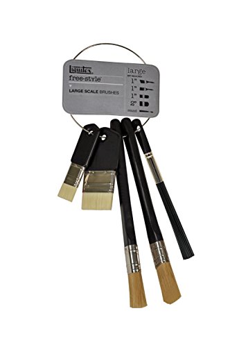 Liquitex Professional Freestyle Pinsel-Set, groß, 5-teilig von Liquitex