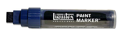 Liquitex Professional Paint Acryl - Marker, breite Spitze, Strichstärke 8-15 mm - Preussischblau Imit. von Liquitex