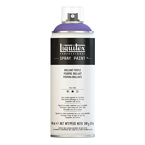 Liquitex Professional Spray Paint - Acrylfarbe, Farbspray auf Wasserbasis, lichtecht, 400 ml - Brillantlila von Liquitex