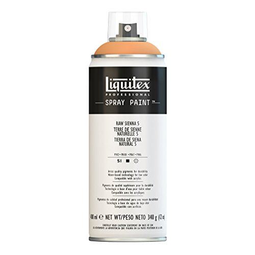 Liquitex Professional Spray Paint - Acrylfarbe, Farbspray auf Wasserbasis, lichtecht, 400 ml - Siena Natur Nr. 5 von Liquitex