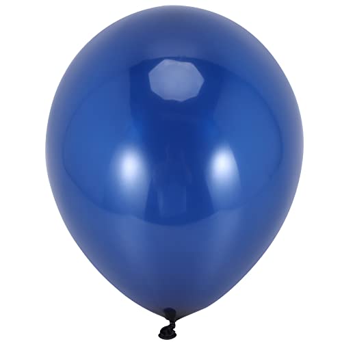 Lisher Konfetti-Luftballons, Marineblau und Gold, Geburtstagsballons für die Dekoration von Abschlussballons von Lisher