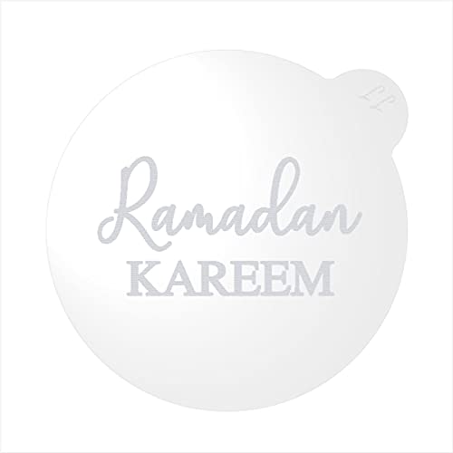 LissieLou Ramadan Kareem Keksstempel, Eid Ramadan Feiern, Zuckerguss-Stempel, Fondant-Stempel, Keksform, transparent von LissieLou