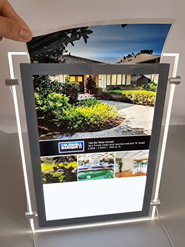 RTL50L Laserjet Backlit Film Sheets Laser Backlit Film Sheets Backlit Paper for Laser Copiers, Suitable for LED Light Pocket Display in Estate Agents or Any LED Lightboxen or LED Light Panels von Lite Film