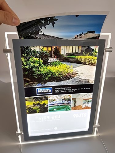 RTL50L Laserjet Backlit-Filmblätter, Laser-Hintergrundbeleuchtung, Hintergrundbeleuchtetes Papier für Laserkopierer, für LED-Lichttaschen-Display in Immobilienmaklern oder anderen LED-Lichtkästen oder von Lite Film