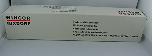 Wincor Nixdorf Original Farbbandkassette 01750050803, für HighPrint 4915, 4915+, 4915xe, Longlife von Litfax