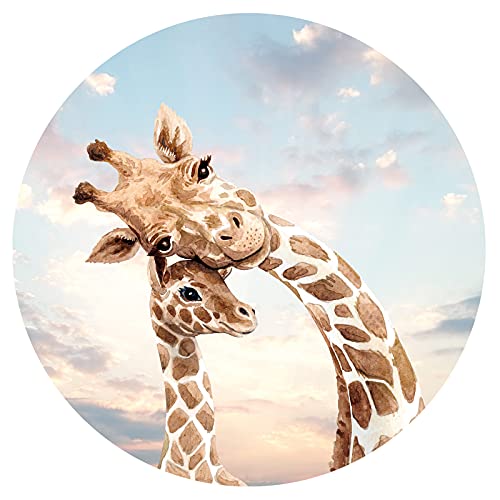 Little Deco Wandtattoo Wandsticker Kinderzimmer Tiere Giraffe Wandsticker Baby Wanddeko Spielzimmer Wandaufkleber Schlafzimmer Wandbild Tapete Poster DL638-8-M von Little Deco