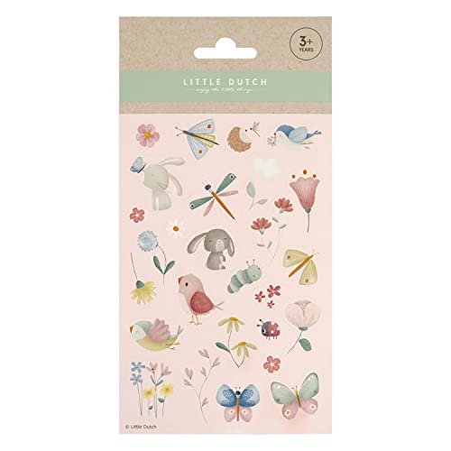 Little Dutch 100728 Aufkleber/Sticker - Flowers & Butterflies von Little Dutch