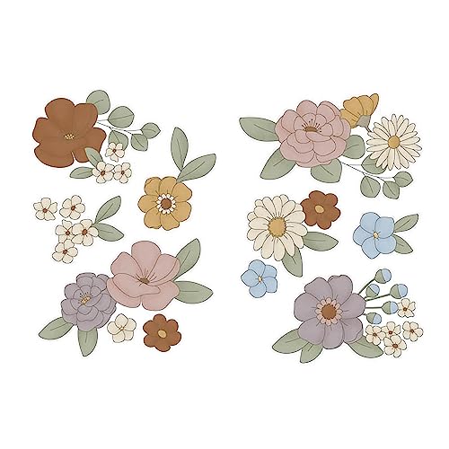 Little Dutch WD34001 Wandsticker/Wandaufkleber - Vintage Little Flowers von Little Dutch