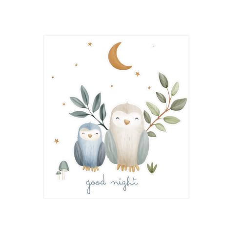 Little Dutch Wandsticker Set Forest Friends Good Night (45x40cm) | 40 x 45 von Little Dutch