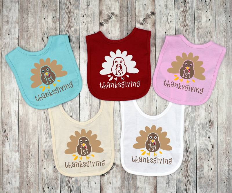 Thanksgiving Baby Lätzchen - 1st First von LittleSnuggleShop