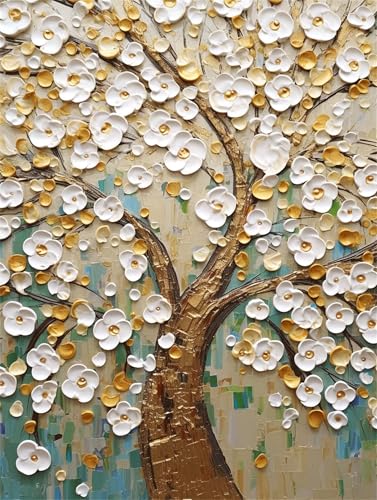 5D Diamond Painting Baum Diamant Painting Bilder Blume Erwachsene Bastelset, DIY Volldiamant Diamant Kunst Malerei Stickerei Set Kreuzstich Bilder, Mosaikherstellung, Home Wand Dekor 40x50cm b-897 5D Diamond Painting Baum Diamant Painting Bilder Blume Erwachsene Bastelset, DIY Volldiamant Diamant Kunst Malerei Stickerei Set Kreuzstich Bilder, Mosaikherstellung, Home Wand Dekor 40x50cm b-897 von Liutuedy