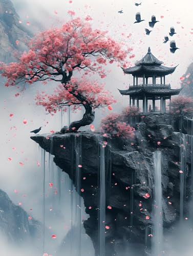Diamond Painting Baum Cliff Diamant Painting Bilder 5D Diamond Kunst Malerei Kristall Kunst Basteln Set, Geeignet Erwachsene Kinder Zur Entspannung, für Geschenk Zuhause Wanddekoration 45x60cm b-904 Diamond Painting Baum Cliff Diamant Painting Bilder 5D Diamond Kunst Malerei Kristall Kunst Basteln Set, Geeignet Erwachsene Kinder Zur Entspannung, für Geschenk Zuhause Wanddekoration 45x60cm b-904 von Liutuedy