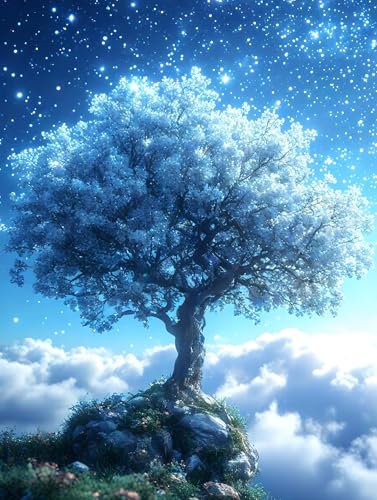 Diamond Painting Baum Himmel Diamant Painting Bilder 5D Diamond Kunst Malerei Kristall Kunst Basteln Set, Geeignet Erwachsene Kinder Zur Entspannung, für Geschenk Zuhause Wanddekoration 30x40cm b-903 Diamond Painting Baum Himmel Diamant Painting Bilder 5D Diamond Kunst Malerei Kristall Kunst Basteln Set, Geeignet Erwachsene Kinder Zur Entspannung, für Geschenk Zuhause Wanddekoration 30x40cm b-903 von Liutuedy
