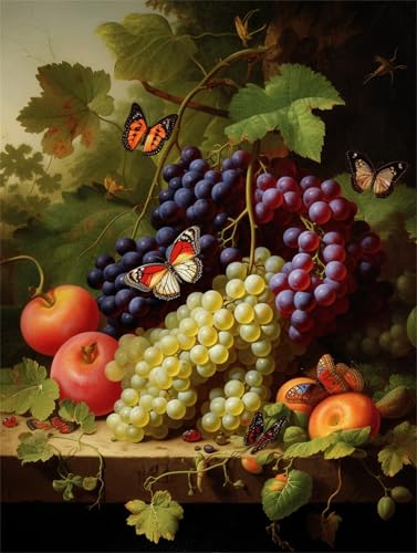 Diamond Painting Obst Schmetterling Diamant Painting Bilder 5D Diamond Kunst Malerei Kristall Kunst Basteln Set, Geeignet Erwachsene Kinder, für Geschenk und Als Zuhause Wanddekoration 45x60cm b-912 Diamond Painting Obst Schmetterling Diamant Painting Bilder 5D Diamond Kunst Malerei Kristall Kunst Basteln Set, Geeignet Erwachsene Kinder, für Geschenk und Als Zuhause Wanddekoration 45x60cm b-912 von Liutuedy
