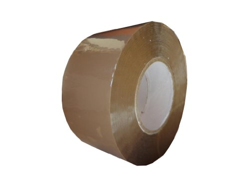 1 Rolle Klebeband Packband 150m X 48mm braun- "High Tack" Extra lang von Livepac Office