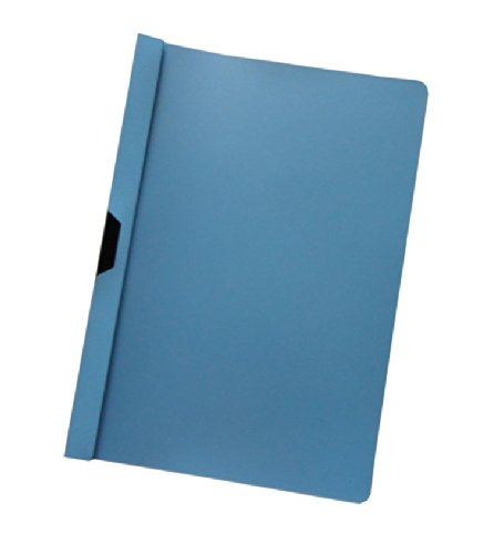 100 Cliphefter DIN A4 / Klemmhefter/Bewerbungsmappe/Farbe: hellblau von Livepac-Office