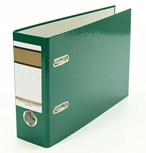 5x Ordner / A5 quer / 75mm breit / Farbe: grün 5x Ordner / A5 quer / 75mm breit / Farbe: grün von Livepac Office