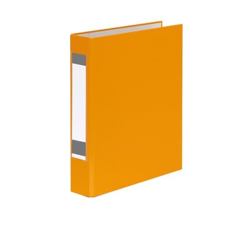 Ringbuch mit Rückenschild / DIN A5 / 2-Ringmechanik / Farbe: gelb von Livepac-Office