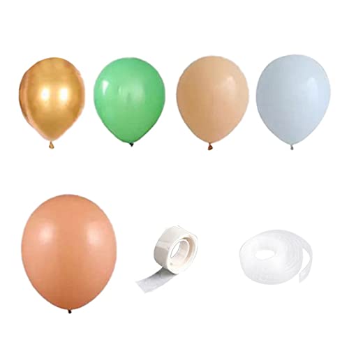 Lmzzdld 98 StüCk Latex Ballon Bogen für Hochzeit Geburtstag und Valentinstag Hintergrund Ballon im Urlaub Abendessen Tisch Dekoration von Lmzzdld