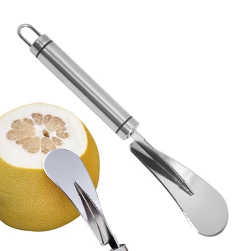 Edelstahl Orangenschäler, Grapefruitmesser Zitrusfrüchte Schälen Grapefruit Messer Zur Trennung Von Zellstoff Und Schale Grapefruit Schäler, Orange Citrus Peeler Schäler Werkzeug Für Küchenhelfer von Lnhgh