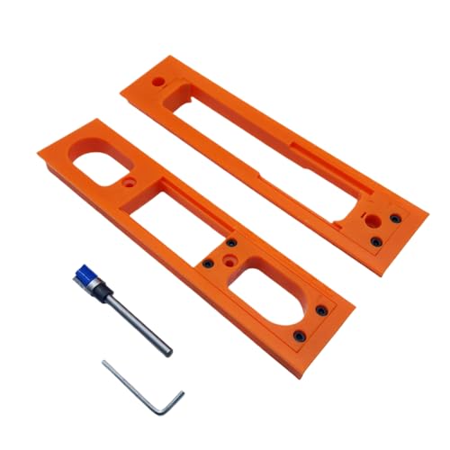 Lnhgh Door Hinge Jig,Klemmbare Türband Lehre - Leichtes Präzisions-Montagewerkzeug Für Außentüren Anfänger Reparatur Holzverarbeitung Lnhgh Door Hinge Jig,Klemmbare Türband Lehre - Leichtes Präzisions-Montagewerkzeug Für Außentüren Anfänger Reparatur Holzverarbeitung von Lnhgh