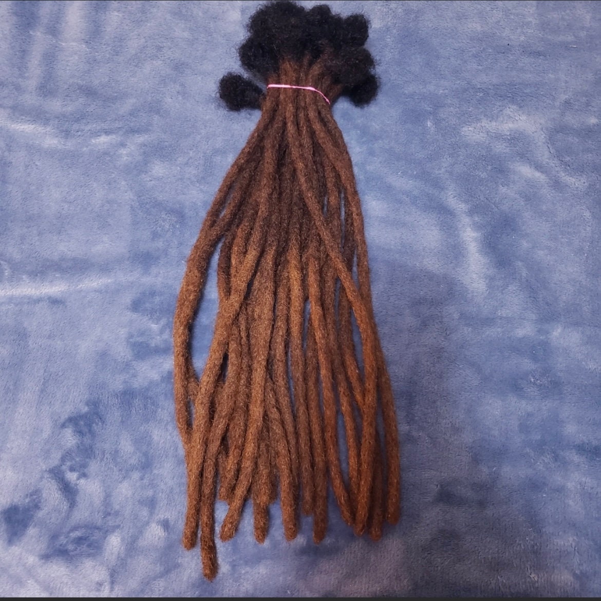 35 Stk. 14" 0, 6cm 100% Echthaar Dreadlocs Haarverlängerungen Handgefertigt von Locsbyindra