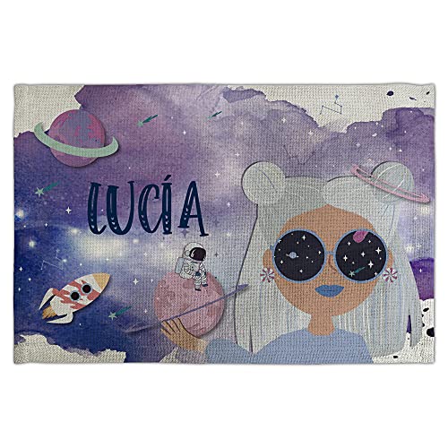 Individuelles Tischtuch. Tischsets für Kinder. Personalisiertes Tischtuch. Verschiedene Ausführungen. LUNAR von LolaPix