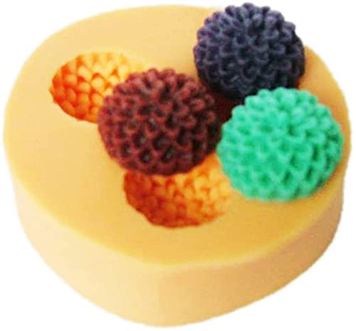 Mini Blumen Fondant Mold Silikon Zucker Harz Backformen Handwerk Formen DIY Kuchen Dekoration (X029) von Longcang Mold