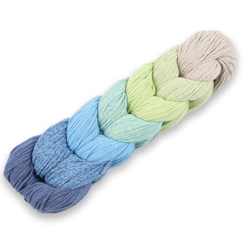 Loopncraft Makramee Ombre, Erdfarben, 250m - 250g, Farbverlaufsgarn, Recycling Garn von Loopncraft