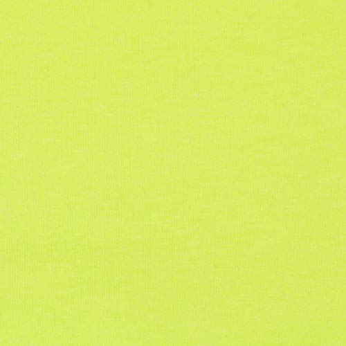 Viskose Jersey Stoff Uni - Neon Gelb 0,50m x VB von Loopomio