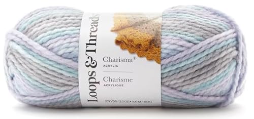 Loops & Threads Charisma-Garn, 109 m, 100 g, mehrfarbig, Rainy Day von Loops & Threads