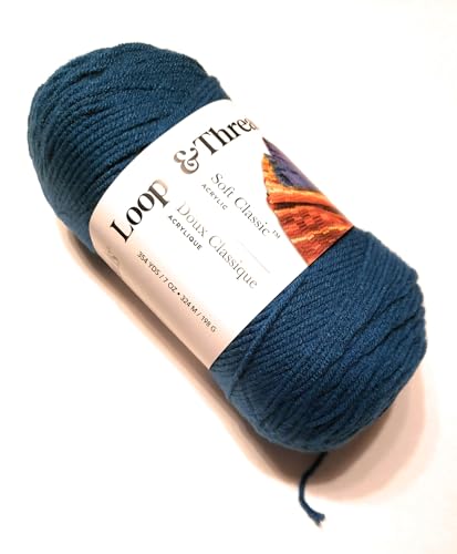 Weiches klassisches Garn von Loops & Threads – Medium (4) – 300 m – Reef von Loops & Threads