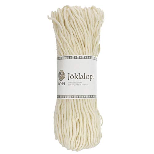 Lopi 1521-0051 BULKYLOPI-JÖKLALOPI Garn, Weiss, 100g von Lopi