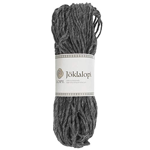 Lopi 1521-0058 BULKYLOPI-JÖKLALOPI Garn, Dunkel Grau Heidekraut, 100g von Lopi