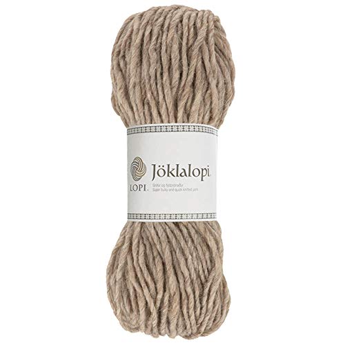 Lopi 1521-0086 BULKYLOPI-JÖKLALOPI Garn, Beige, 100g von Lopi