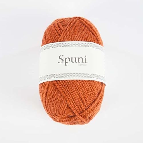 Lopi - Lopi Spuni 7232 Rust Superwaschen Merino Wolle Dauerhaft Weich Garn - 1x100g von Lopi