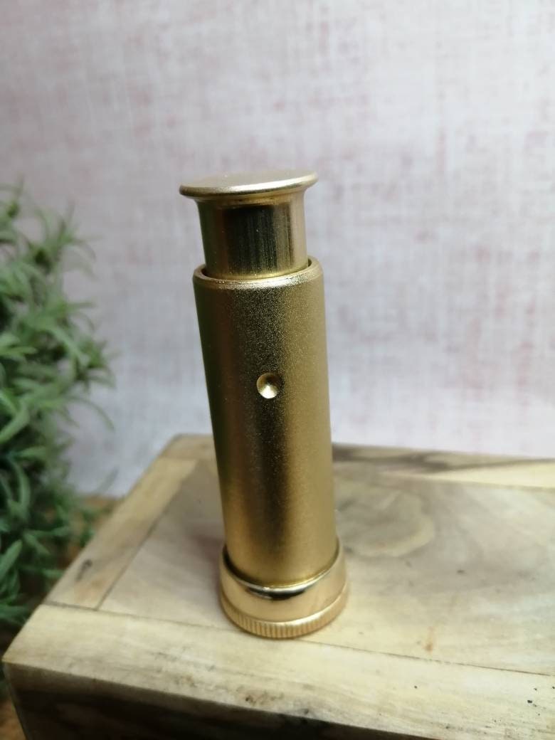 Vintage Pygmalion Gold Ton Reise Atomiser Spray Flaschen Hülle von LostOdditiesShop