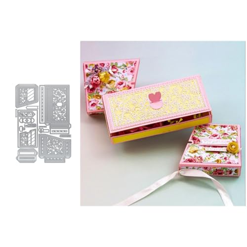 3D Geschenk Kasten Metall Stanzschablone, Stanzformen, Stanzbögen, Prägeschablonen, Cutting Die Set, Stanzschablonen für DIY Scrapbooking, Fotoalbum Dekorative 3D Geschenk Kasten Metall Stanzschablone, Stanzformen, Stanzbögen, Prägeschablonen, Cutting Die Set, Stanzschablonen für DIY Scrapbooking, Fotoalbum Dekorative von Lotmouday