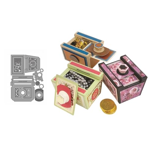 3D Kasten Metall Stanzschablone, Stanzformen, Stanzbögen, Prägeschablonen, Cutting Die Set, Stanzschablonen für DIY Scrapbooking, Fotoalbum Dekorative 3D Kasten Metall Stanzschablone, Stanzformen, Stanzbögen, Prägeschablonen, Cutting Die Set, Stanzschablonen für DIY Scrapbooking, Fotoalbum Dekorative von Lotmouday