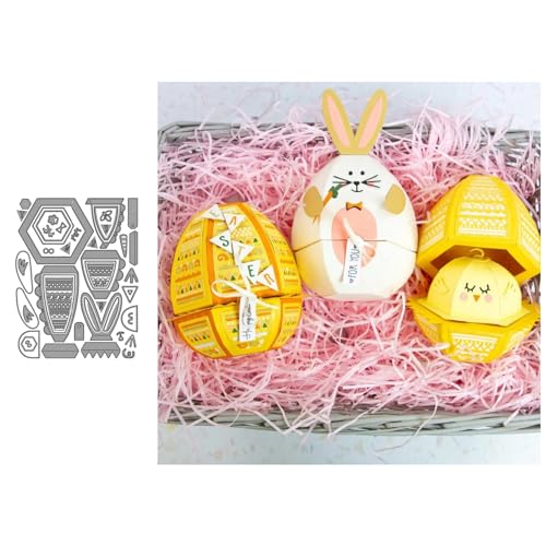 3D-Osterei Hase Metall Stanzschablone, Stanzformen, Stanzbögen, Prägeschablonen, Cutting Die Set, Stanzschablonen für DIY Scrapbooking, Fotoalbum Dekorative 3D-Osterei Hase Metall Stanzschablone, Stanzformen, Stanzbögen, Prägeschablonen, Cutting Die Set, Stanzschablonen für DIY Scrapbooking, Fotoalbum Dekorative von Lotmouday