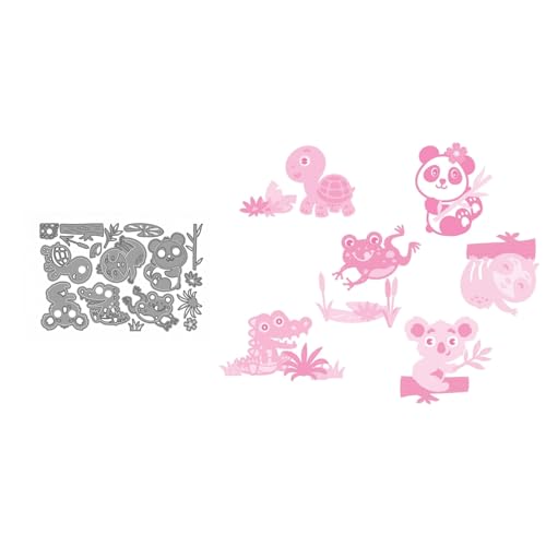 Niedliche Tiere Metall Stanzschablone, Stanzformen, Stanzbögen, Prägeschablonen, Cutting Die Set, Stanzschablonen für DIY Scrapbooking, Fotoalbum Dekorative Niedliche Tiere Metall Stanzschablone, Stanzformen, Stanzbögen, Prägeschablonen, Cutting Die Set, Stanzschablonen für DIY Scrapbooking, Fotoalbum Dekorative von Lotmouday
