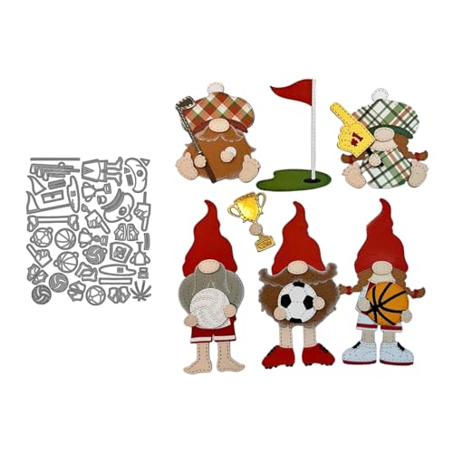 Weihnachtswichtel Metall Stanzschablone, Stanzformen, Stanzbögen, Prägeschablonen, Cutting Die Set, Stanzschablonen für DIY Scrapbooking, Fotoalbum Dekorative Weihnachtswichtel Metall Stanzschablone, Stanzformen, Stanzbögen, Prägeschablonen, Cutting Die Set, Stanzschablonen für DIY Scrapbooking, Fotoalbum Dekorative von Lotmouday