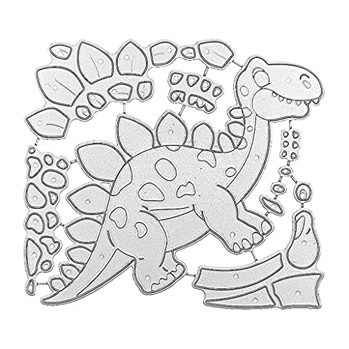 Dinosaurier-Metall-Stanzformen, Stanzformen für Kartenherstellung, Prägeschablonen für Scrapbooking, DIY Alben, Papierkarten, Kunsthandwerk, Dekoration von Lottoyday