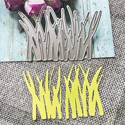 Gras Metall Stanzformen, Stanzformen für Kartenherstellung, Prägeschablonen für Scrapbooking, DIY Album Papier Karten Dekoration von Lottoyday