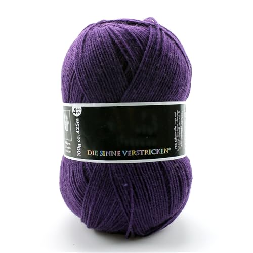 Lotus Yarns Woll-Nylon-Mischgarn, einfarbig, zum Stricken, Häkeln, Pullover, Schal und Schal, 100 g (#3072) von Lotus Yarns