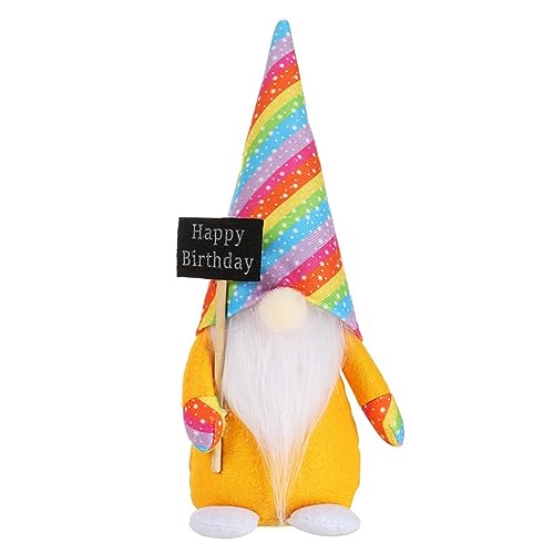 Loufy 1 x Regenbogen Hut ohne Rudolph Puppe Geburtstag Dekoration Männlich von Loufy