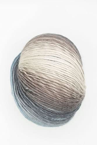 Louisa Harding Amitola Grande: Wolle-Seide Garn, ca. 250 m / 100 g, Nadel: 6 mm, Striped (Multiple Colors) von Louisa Harding