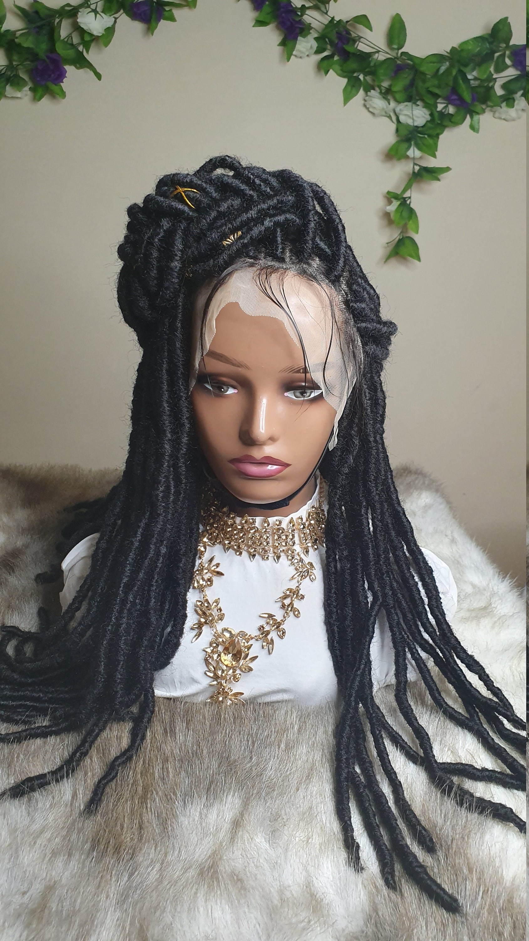 Spitze Vorne Faux Locs Perücke/Faux Perücke/Locs Perücke/24Inches von LouiseHairFeel