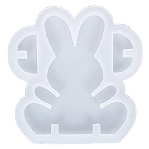 Louttary Ostern Hasen Form, 3D, SüßEs Kaninchen, Epoxid Harz Form, Silikon, Seifen Form für Haus Dekoration, Mach Es Selbst, Handgefertigte Geschenke von Louttary