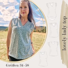 lovely lady top von LovelySewDesign